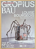 Louise Bourgeois exhibition poster - The Woven Child - French American artist - museum artist - art print