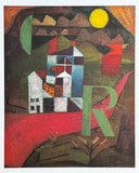 Paul Klee exhibition poster - Villa R - museum artist - art print