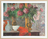 Paul Gauguin exhibition poster - The white bowl - still life - museum artist - art print