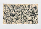 Jackson Pollock exhibition poster - Number 32, 1950 - museum artist - art print