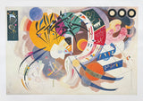 Kandinsky exhibition poster - Dominant Curve, 1936 - museum artist - large art print