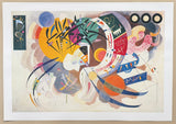 Kandinsky exhibition poster - Dominant Curve, 1936 - museum artist - large art print