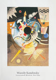 Kandinsky exhibition poster - Guggenheim Museum New York - art print