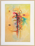Kandinsky exhibition poster - Watercolour number 326 - museum artist - art print