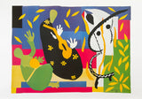 Henri Matisse exhibition poster - Tristesse du roi, 1952 - French Art - museum artist - art print - 1999