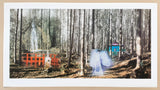 Mariko Mori exhibition poster - Kumano - female Japanese museum artist - art print