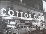 Cotton Club exhibition poster - New York City - black white photography - art print