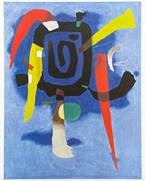 Willi Baumeister exhibition poster - Bluxao 5 - German painter - museum artist - art print