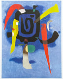 Willi Baumeister exhibition poster - Bluxao 5 - German painter - museum artist - art print