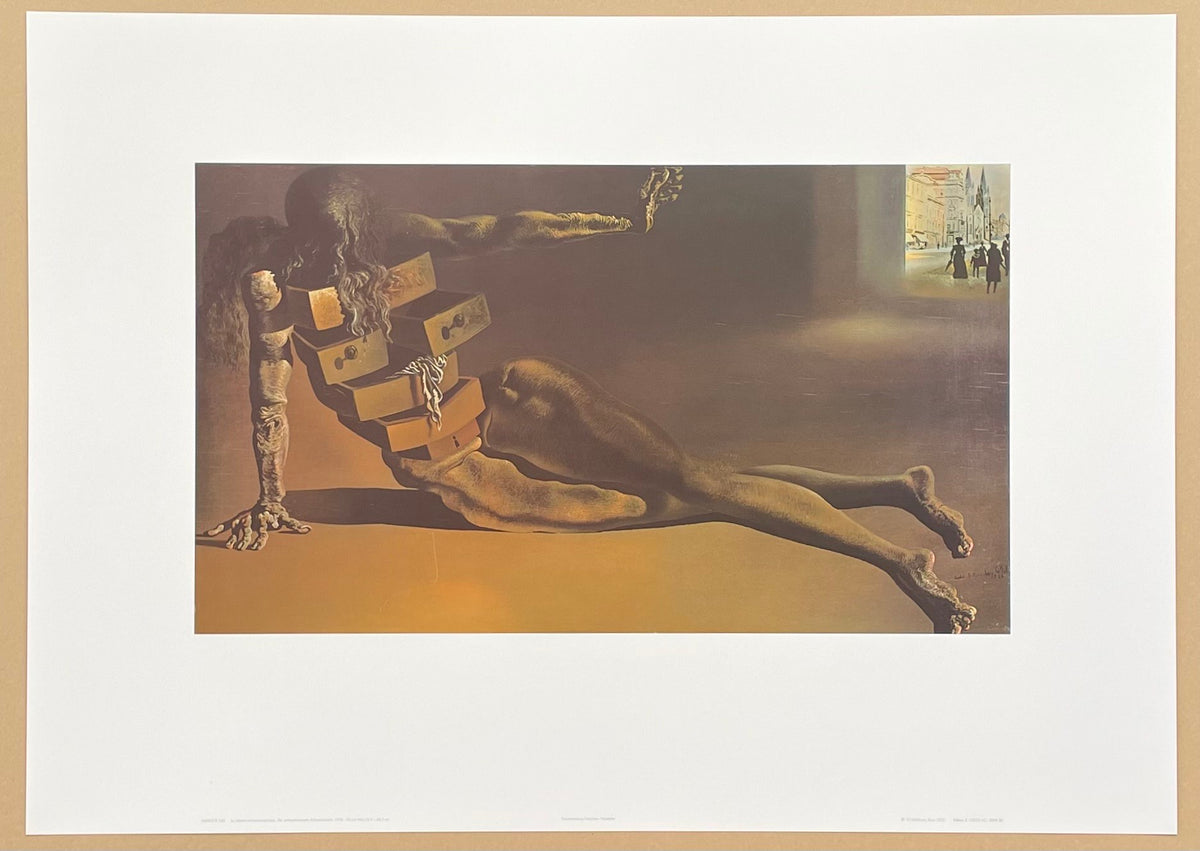 Salvador Dali exhibition poster - the anthropomorphic cabinet - museum ...