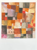 Paul Klee exhibition poster - Untitled, 1914 - museum artist - art print - abstract - cubism