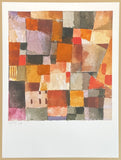 Paul Klee exhibition poster - Untitled, 1914 - museum artist - art print - abstract - cubism