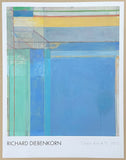 Richard Diebenkorn exhibition poster - Ocean Park #79 - museum artist - art print - 2018