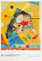 Wassily Kandinsky exhibition poster - Stille Harmonie, 1924 - museum artist - large art print