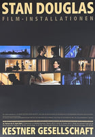 Stan Douglas exhibition poster - Film Installation - Kestner-Gesellschaft Hannover - museum artist - art print - surrealism - 2003