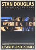 Stan Douglas exhibition poster - Film Installation - Kestner-Gesellschaft Hannover - museum artist - art print - surrealism - 2003