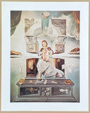 Salvador Dali exhibition poster - The Madonna of port Lligat - museum artist - art print - offset lithograph