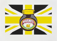 Marmite exhibition poster - Marmalade - Jam - kitchen - art print - offset litho - restaurant - breakfast