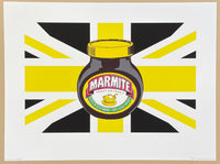 Marmite exhibition poster - Marmalade - Jam - kitchen - art print - offset litho - restaurant - breakfast