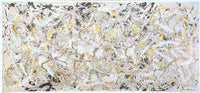 Jackson Pollock exhibition poster - Number 27 - art print - American artist - expressionism - abstract