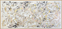 Jackson Pollock exhibition poster - Number 27 - art print - American artist - expressionism - abstract