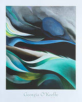 Georgia O'Keeffe exhibition poster - From the lake - museum artist - art print - 2016
