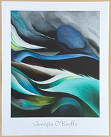 Georgia O'Keeffe exhibition poster - From the lake - museum artist - art print - 2016