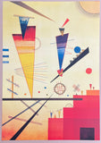 Wassily Kandinsky exhibition poster - Merry Structure - cubism - museum artist - art print