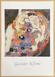 Gustav Klimt exhibition poster - The Virgin - museum artist - art print - offset litho