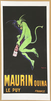 Maurin Quina exhibition poster - French aperitif - cheers - drinks - decorative art print - restaurant - bar - reproduction - Leonetto Cappiello