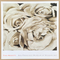 Tina Modotti exhibition poster - Roses - San Francisco Museum of Art  - famous photography - black and white - museum artist - art print