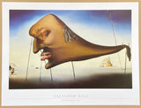 Salvador Dali exhibition poster - Le Sommeil, 1937 - surrealism - museum artist - art print - 1989