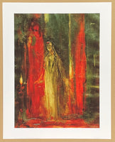 Henry Fuseli exhibition poster - Lady MacBeth - portrait of a woman - art print
