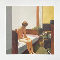 Edward Hopper exhibition poster - Hotel room, 1931 - woman reading - museum artist - art print - New York