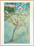 Vincent van Gogh exhibition poster - Blossoming pear tree - museum artist - art print