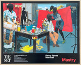 Kerry James Marshall exhibition poster - Mastry - Metropolitan Museum of Art - New York - offset lithograph - museum artist - art print