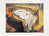 Salvador Dali exhibition poster - Le montres molles - museum artist - art print - surrealist