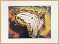 Salvador Dali exhibition poster - Le montres molles - museum artist - art print - surrealist