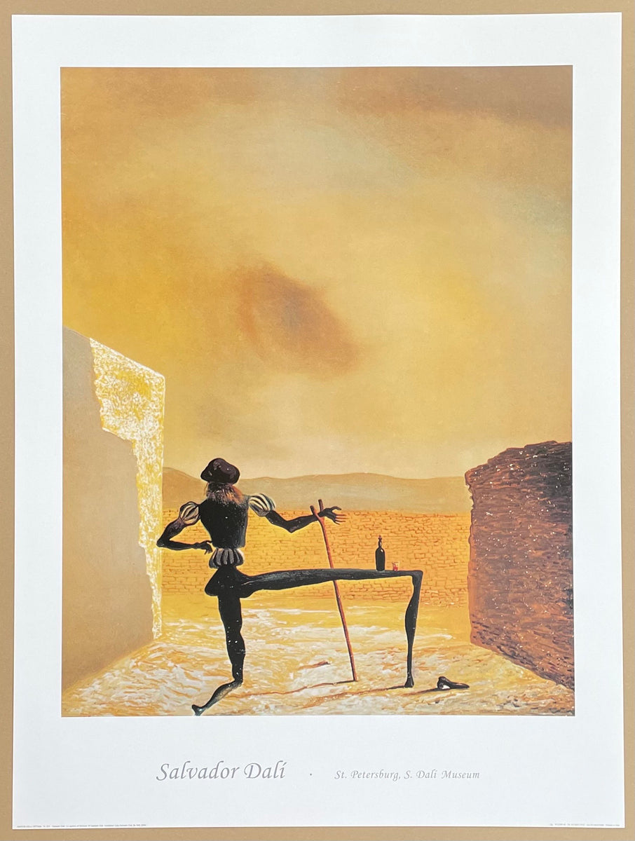 Salvador Dali exhibition poster - The ghost of Vermeer - museum artist ...