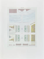 Jakob Ignaz Hittorff exhibition poster - Place de la Concorde - Project B - silkscreen paper - Paris - Architecture - art print