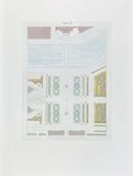 Jakob Ignaz Hittorff exhibition poster - Place de la Concorde - Project B - silkscreen paper - Paris - Architecture - art print