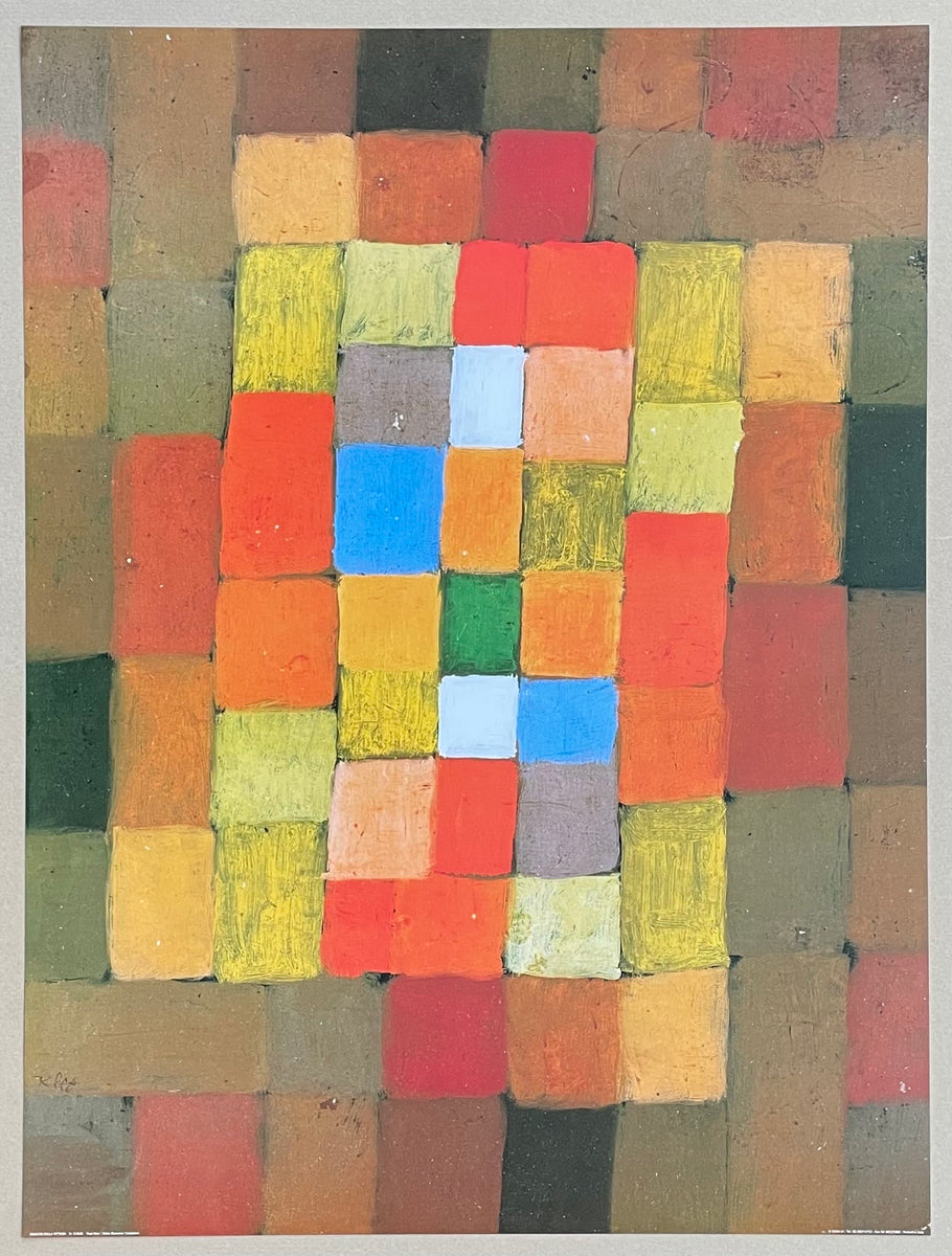Paul Klee exhibition poster - Static Dynamic Gradation - cubism - muse ...