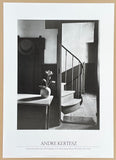 Andre Kertesz exhibition poster - Chez Mondrian - International Museum of photography - black and white - art print - 1987