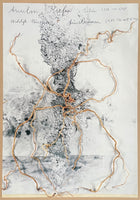 Anselm Kiefer exhibition poster - Stedelijk Museum Amsterdam - museum artist - art print - 1986