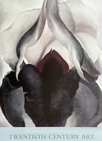 Georgia O'Keeffe exhibition poster - Black Iris - The Metropolitan Museum of Art - museum artist - art print - 1993