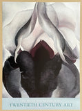 Georgia O'Keeffe exhibition poster - Black Iris - The Metropolitan Museum of Art - museum artist - art print - 1993