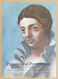 Pablo Picasso exhibition poster - Portrait of Olga - The Museum of Modern Art New York - museum artist - art print - 1996