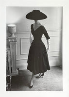 Kurt Hutton exhibition poster - New Look - fashion - model - German Photographer - art print - black white