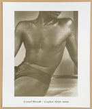 Lionel Wendt exhibition poster - Ceylon - famous photographer - Colombo - museum artist - art print