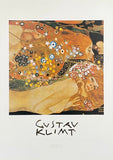 Gustav Klimt exhibition poster - Acqua mossa - museum artist - art print